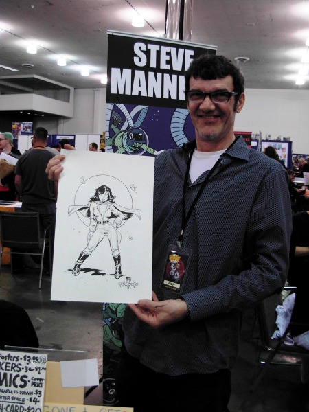 Steve Mannion and the Golden Age Valkyrie, Big Wow ComicFest 2014